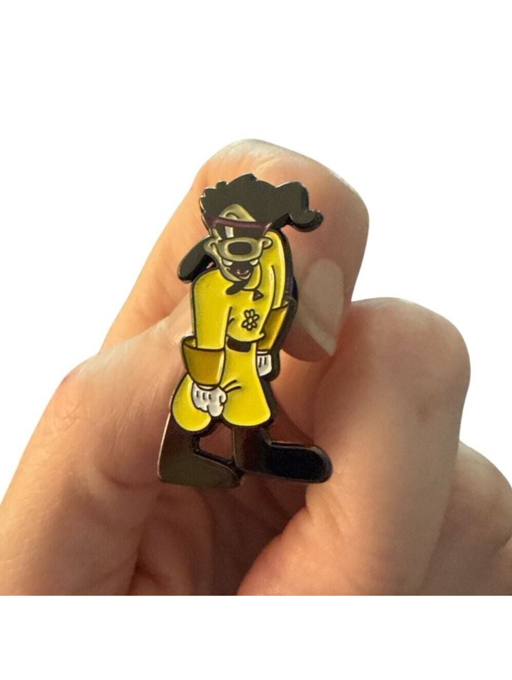‘90s cartoon movies Max Goof as Powerline A Goofy Movie Enamel Pin